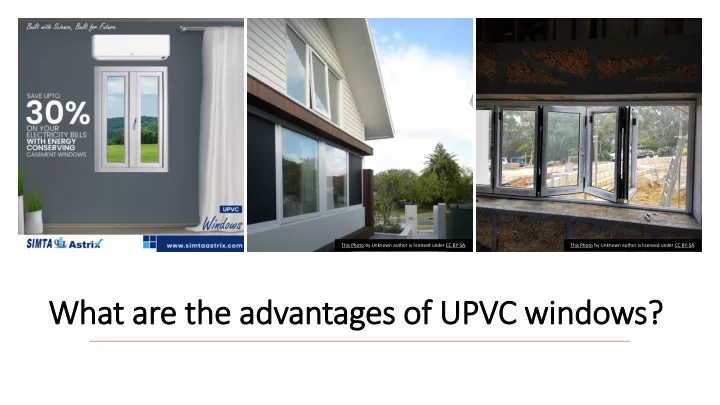 what are the advantages of upvc windows