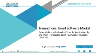Transactional Email Software Market Growing Demand, Top Companies, Technologies