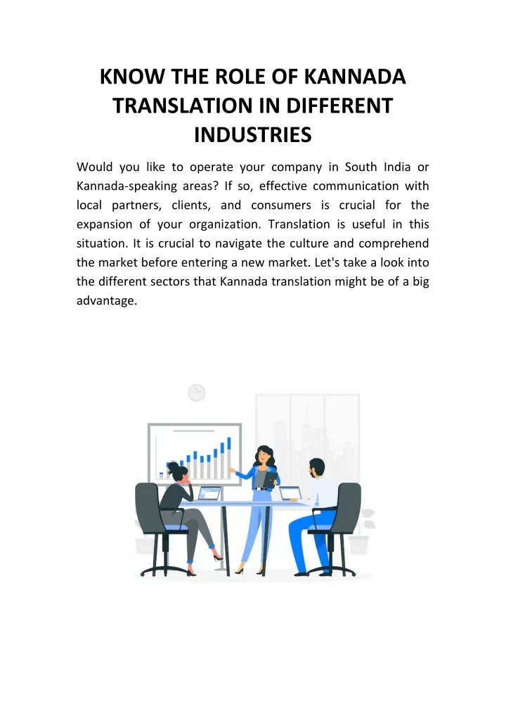 know the role of kannada translation in different