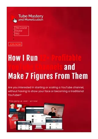 Tube Mastery And Monetization 3.0
