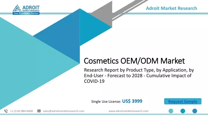 cosmetics oem odm market