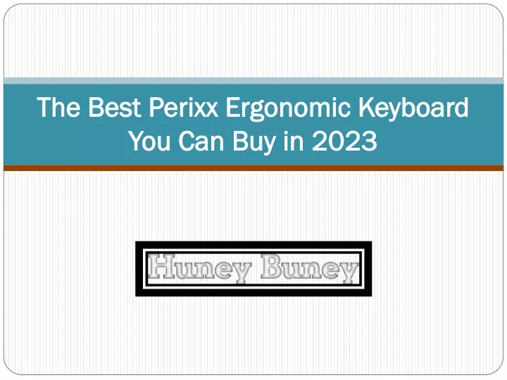 the best perixx ergonomic keyboard you can buy in 2023