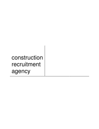 construction recruitment agency