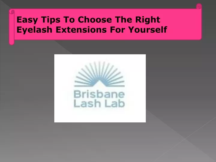 easy tips to choose the right eyelash extensions
