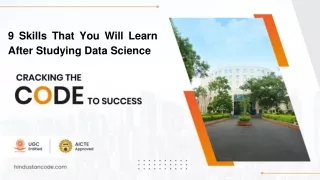 9 skills that you will learn after studying data
