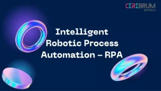intelligent robotic process automation rpa