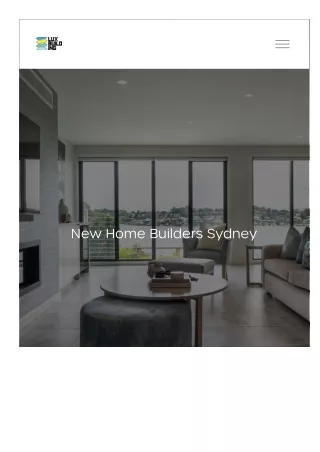 New Home Builders Sydney