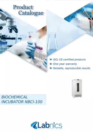 biochemical incubator nbci 100