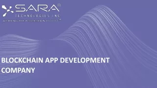 blockchain app development company