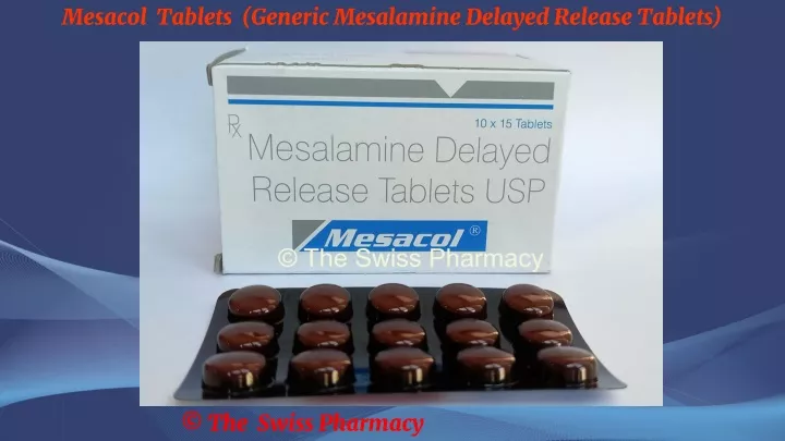 mesacol tablets generic mesalamine delayed