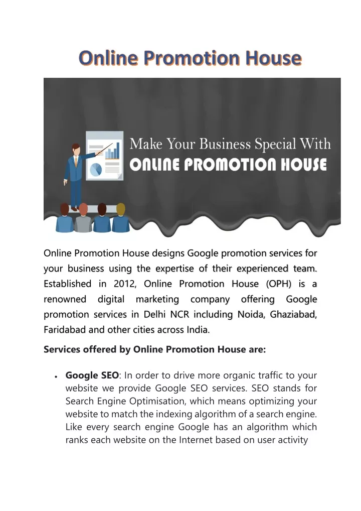 online promotion house designs google promotion