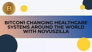 BitCon1 Changing Healthcare Systems Around The World With Novuszilla
