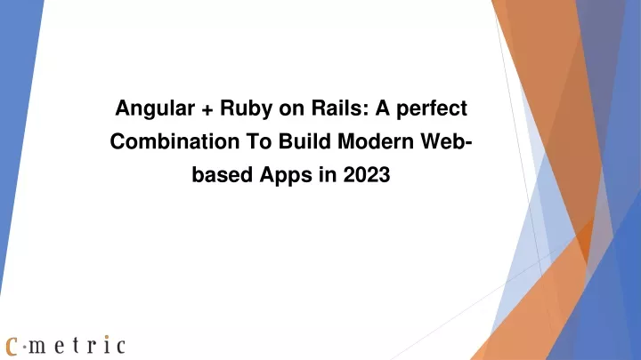 angular ruby on rails a perfect combination