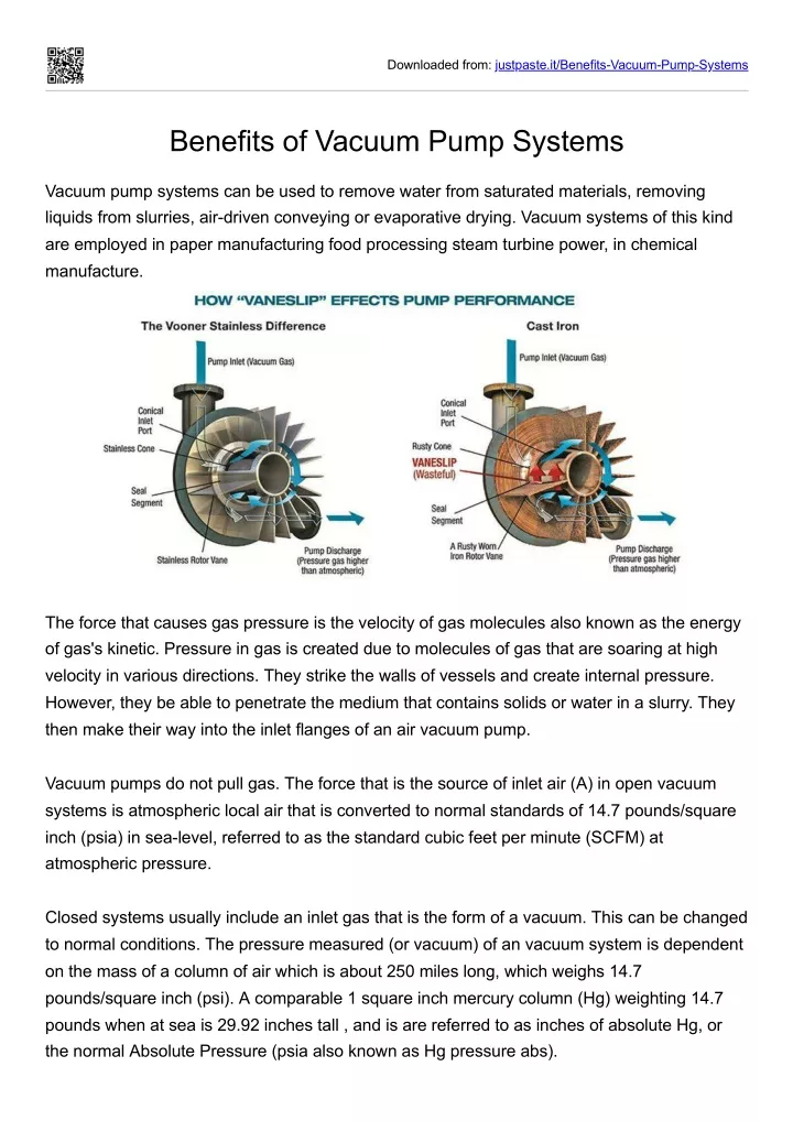 downloaded from justpaste it benefits vacuum pump