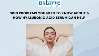 skin problems you need to know about