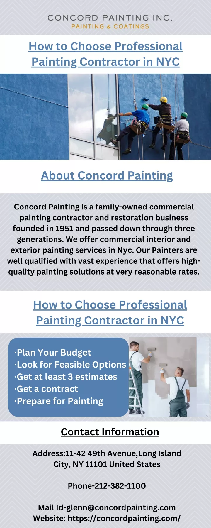 how to choose professional painting contractor