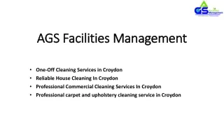 One-Off Cleaning Services in Croydon