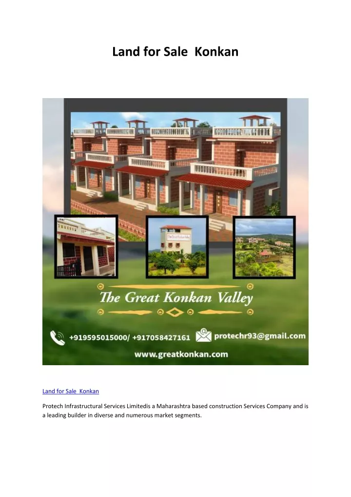 land for sale konkan