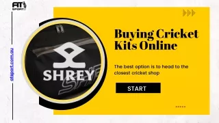 Buying Cricket Kits Online