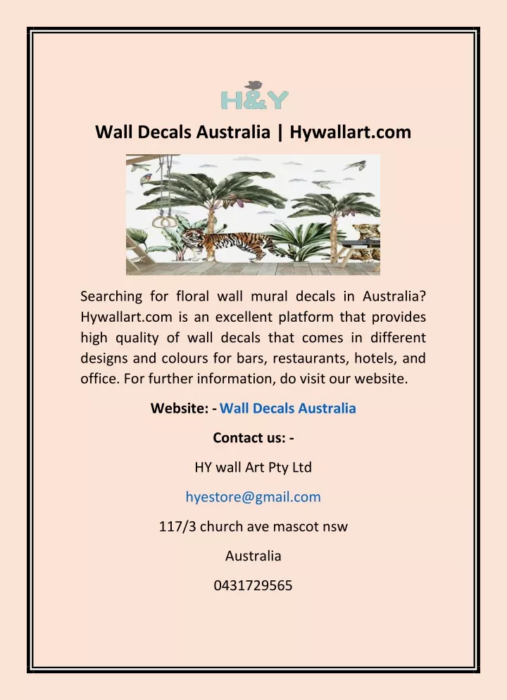 wall decals australia hywallart com