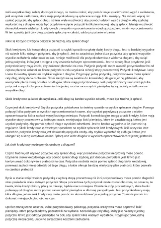 5 niezbędnych elementów dla skok pożyczka dla zadłużonych