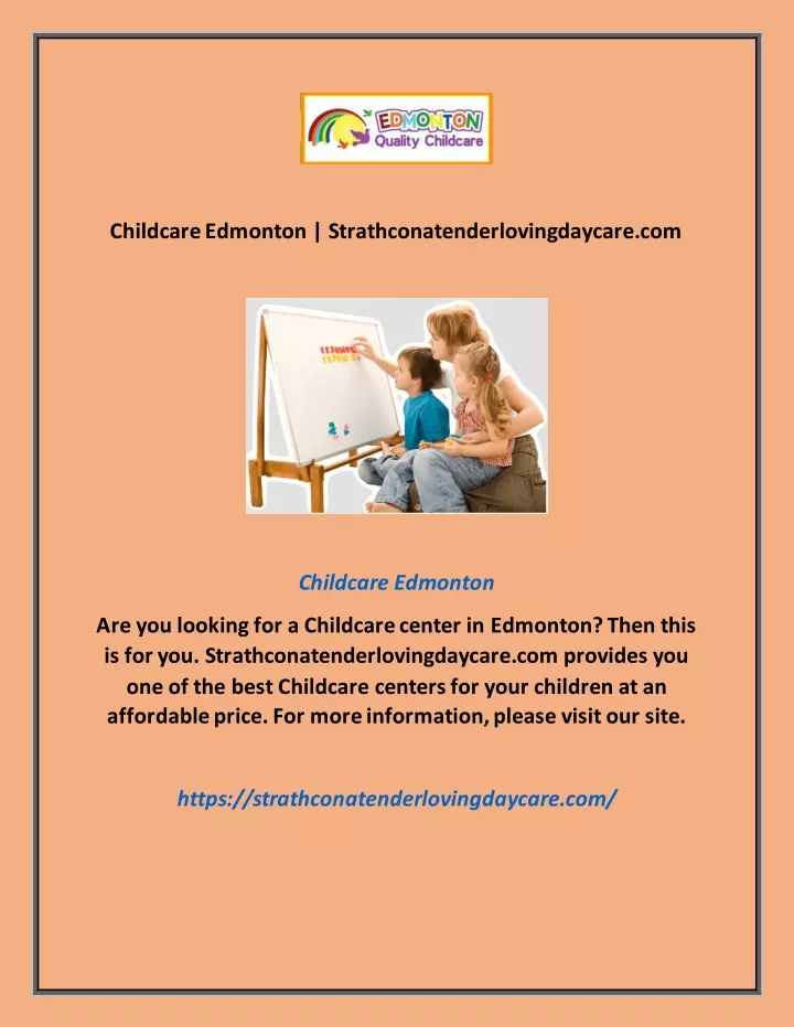 childcare edmonton strathconatenderlovingdaycare