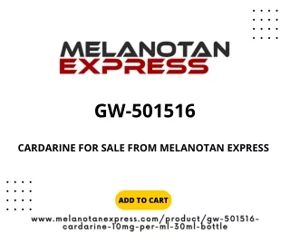 Cardarine for Sale from Melanotan Express - GW-501516