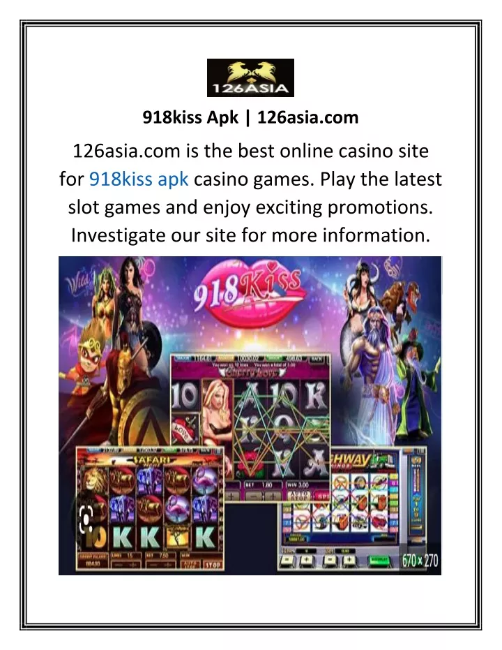 918kiss apk 126asia com