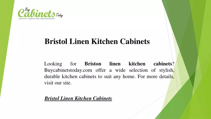 bristol linen kitchen cabinets