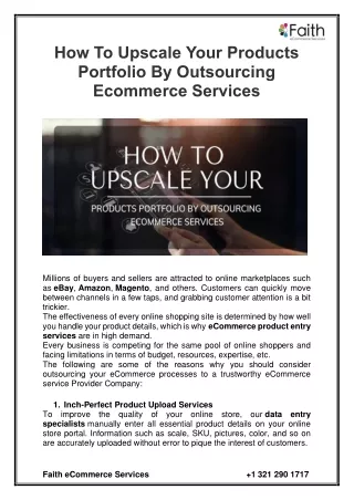 how to upscale your products portfolio