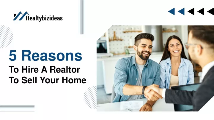5 reasons to hire a realtor to sell your home