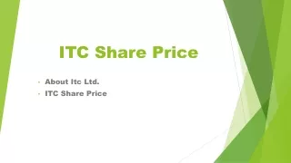 itc share price