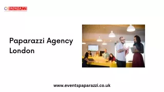 Paparazzi Agency London