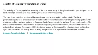 company formation in qatar