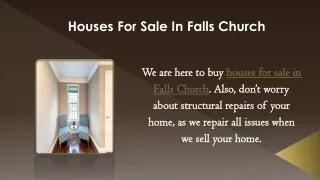 Houses For Sale In Falls Church