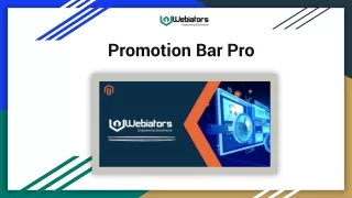 promotion bar pro