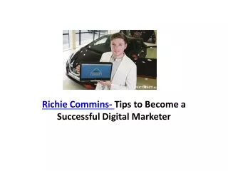 How to Become a Successful Digital Marketer by Richie Commins
