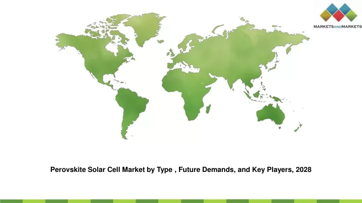 perovskite solar cell market by type future