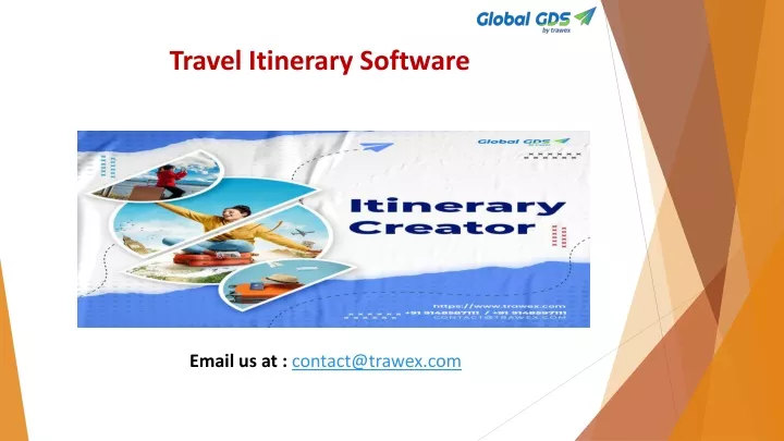 travel itinerary software