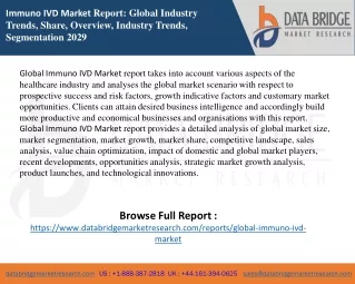 immuno ivd market report global industry trends
