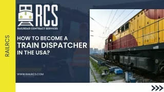 How To Become a Train Dispatcher in the USA - RailRCS