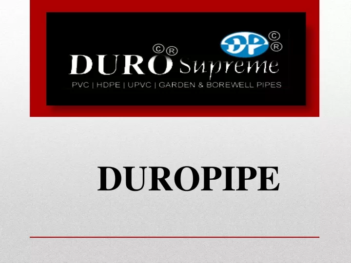 duropipe