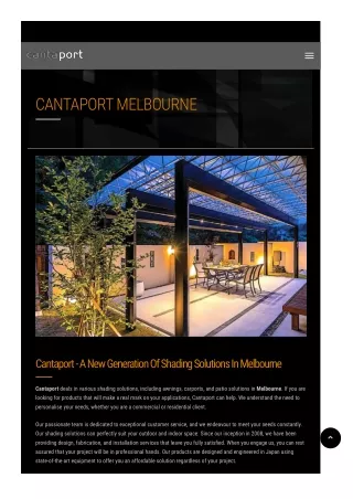 Cantaport Melbourne