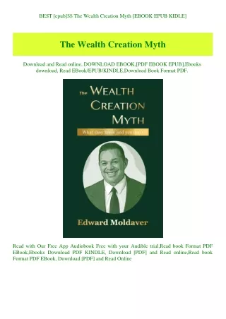 BEST [epub]$$ The Wealth Creation Myth [EBOOK EPUB KIDLE]