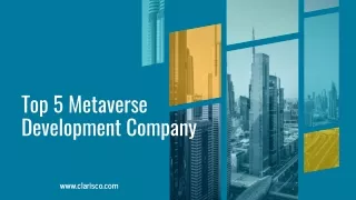 top 5 metaverse development company