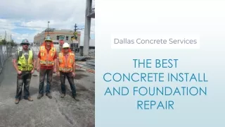 commercial concrete contractors dallas, tx