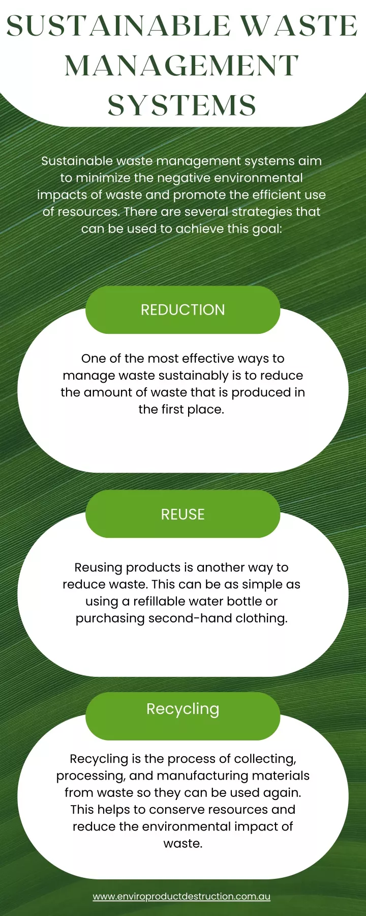 sustainable waste management systems