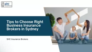 Tips to Choose Right Business Insurance Brokers in Sydney