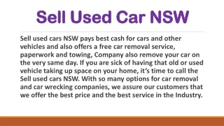 Cash For Cars in Bankstown