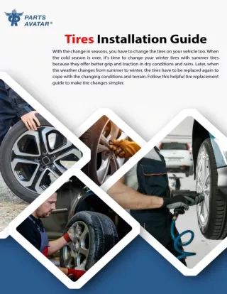 Tires Installation Guide